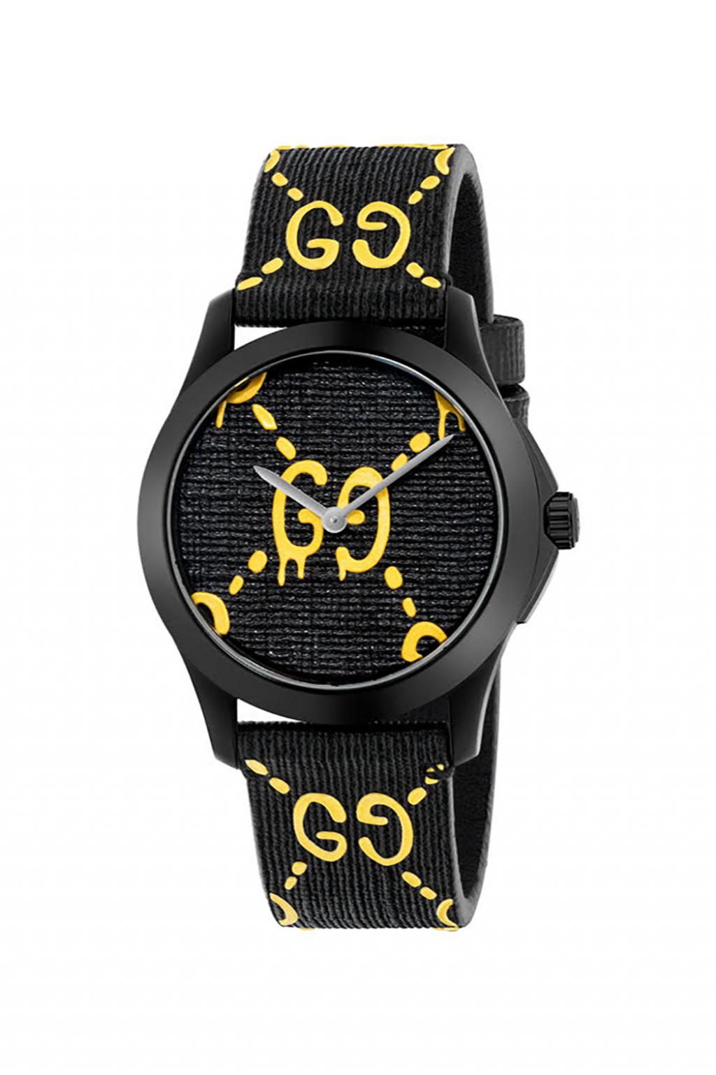 gucci port 'G-Timeless' watch